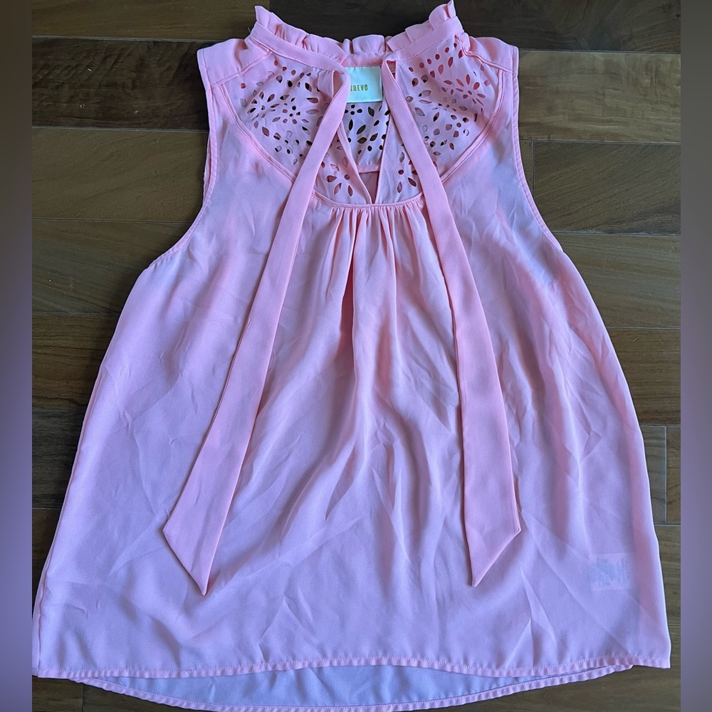 Anthropologie sleeveless top size 8